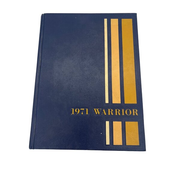 1971 Warrior Yearbook Holston High School Knoxville TN Vintage Ads Signed - Picture 1 of 9